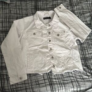 Nanette Lepore Classic White Jacket